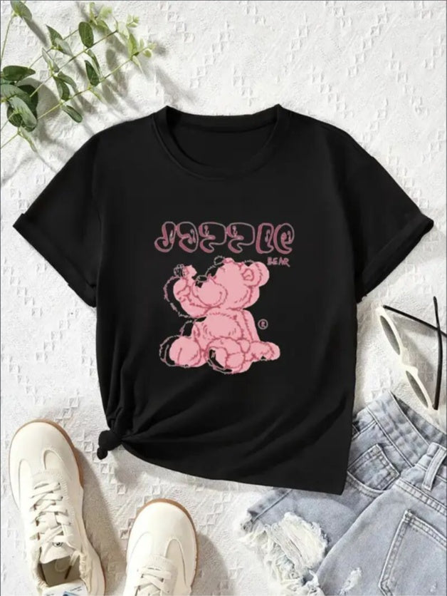 Women's Printed Short-sleeved T-shirt