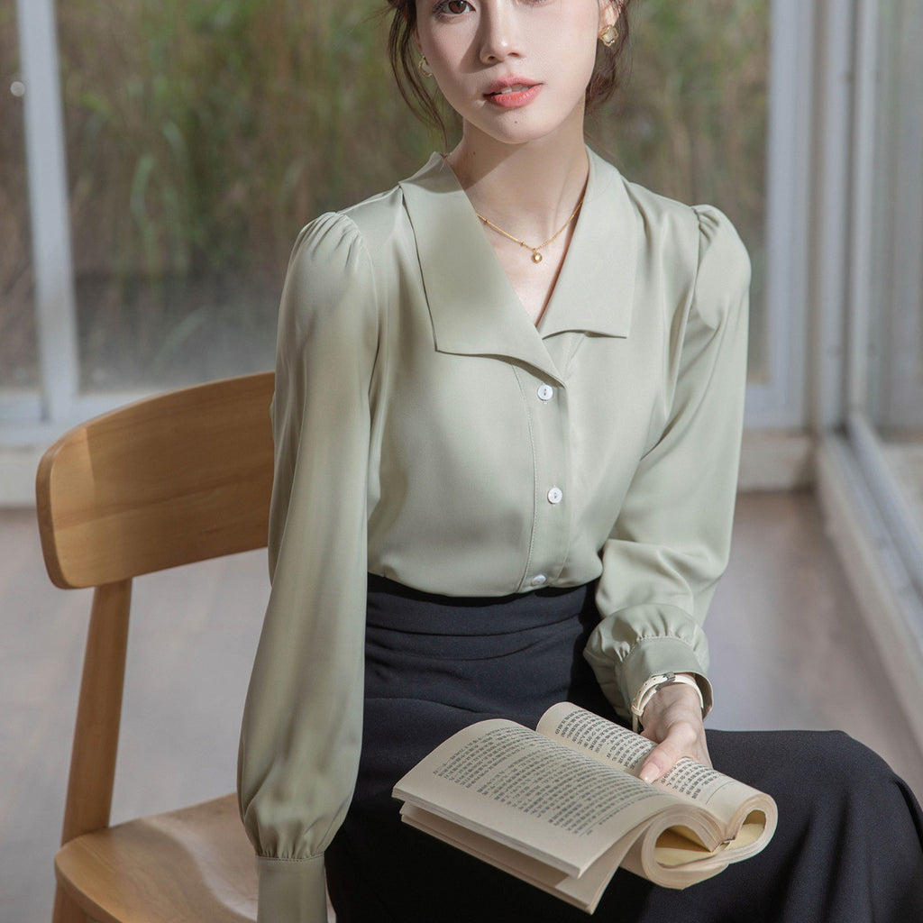 Women's High-grade Long-sleeved Shirt