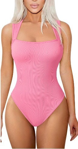 Sleeveless Vest Tight Jumpsuit