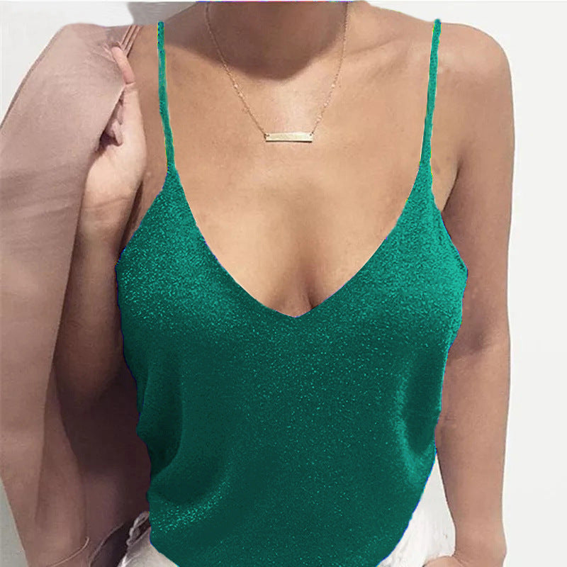 Camisole Tight Casual Vest T-shirt For Women