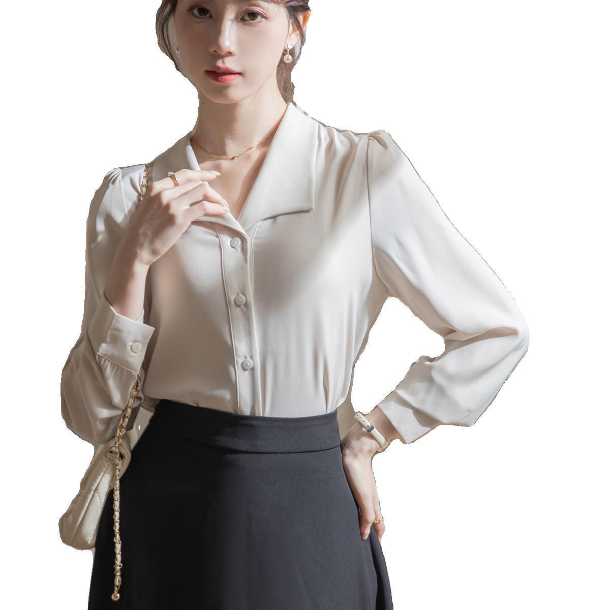 Women's High-grade Long-sleeved Shirt