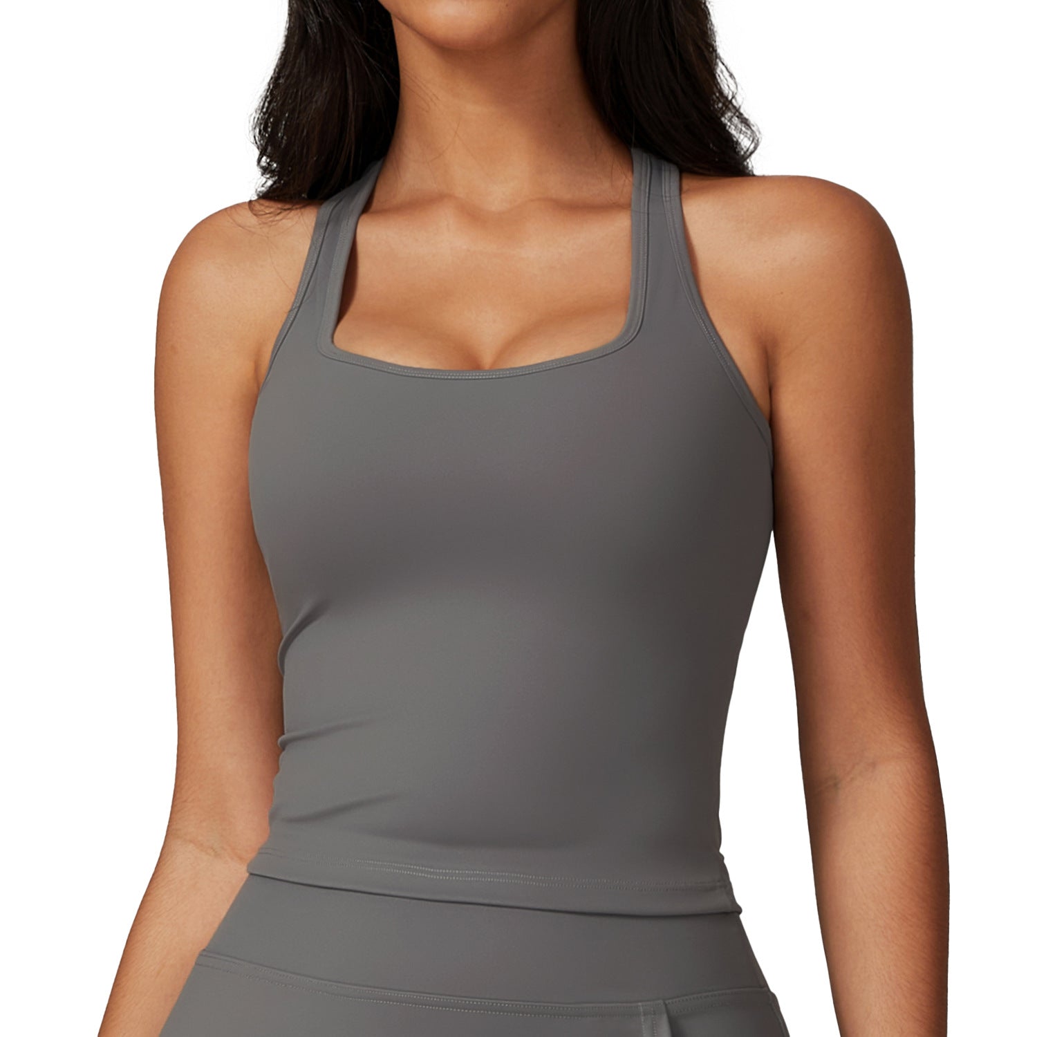 Women's Brushed H-shaped Beauty Back Sports Vest