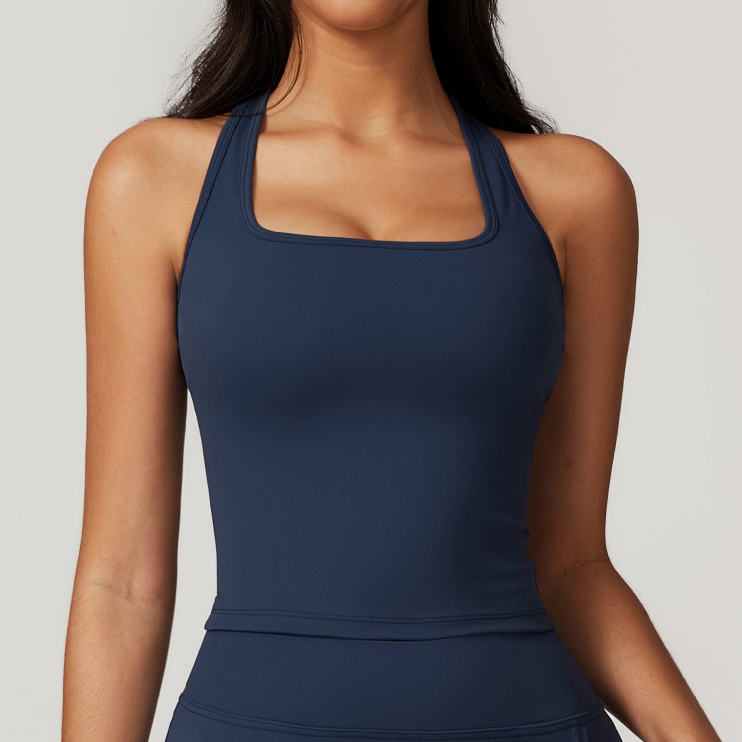 Women's Brushed H-shaped Beauty Back Sports Vest