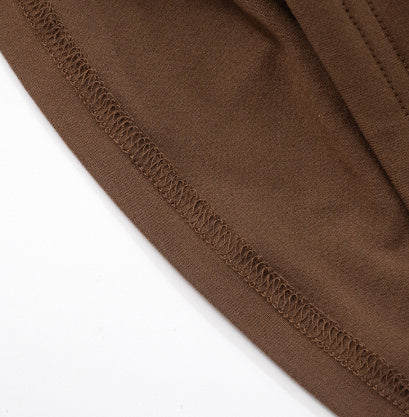 Women's Slim Fit Pleated Sleeve Tube Top