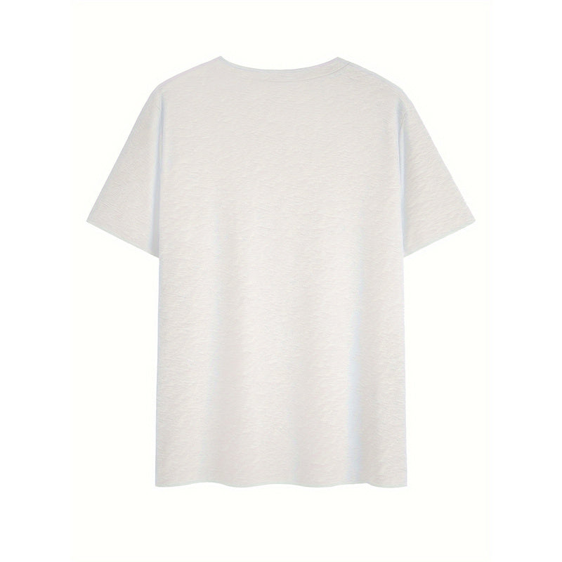 Women's Baseball Heart Graphic V-Neck T-Shirt Short Sleeve Casual Summer Tee