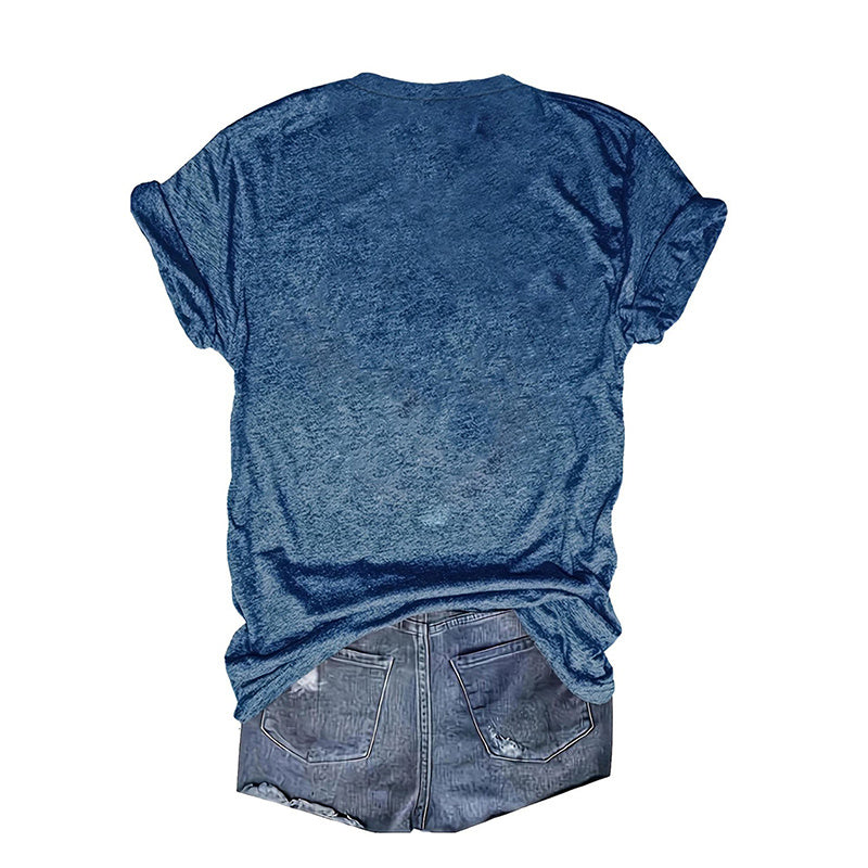 5-Pack Basic V-Neck T-Shirts For Women Summer Soild Color Short Sleeve Everyday Tees