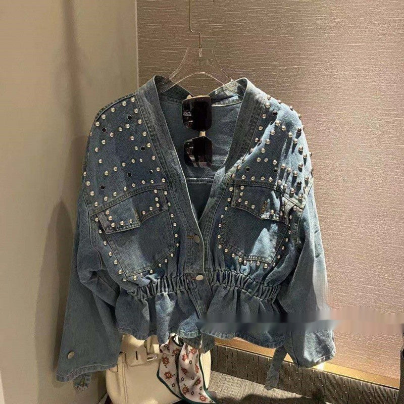 Denim Coat Female Spring And Autumn Long Sleeve Top